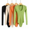 Bodysuit Cổ U Thời Trang 7564