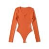 Bodysuit Cổ Khoét Giọt Lệ 7565