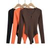Bodysuit Cổ Khoét Giọt Lệ 7565