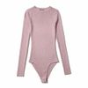Bodysuit Len Tay Dài Basic 7577