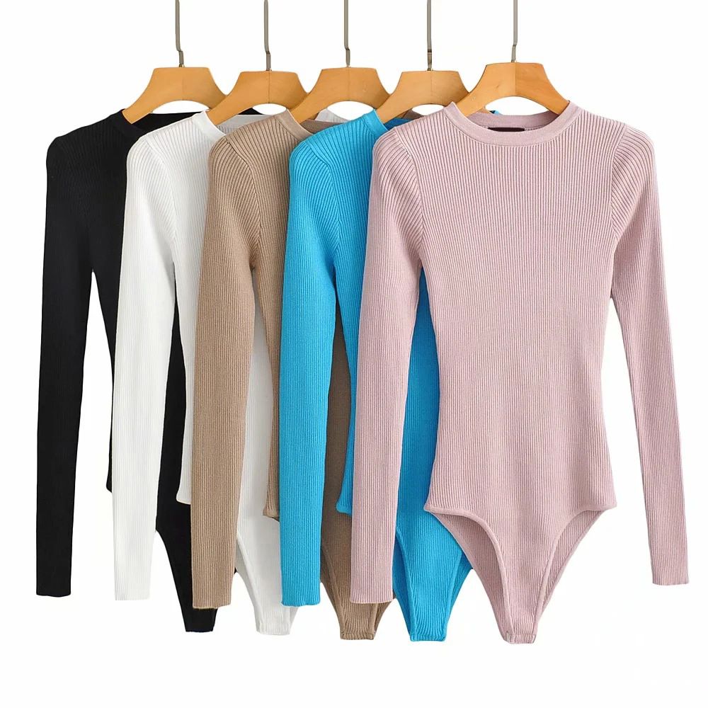 Bodysuit Len Tay Dài Basic 7577