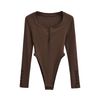 Bodysuit Cổ U Thời Trang 7583