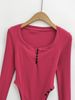 Bodysuit Cổ U Thời Trang 7583