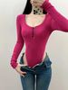 Bodysuit Cổ U Thời Trang 7583