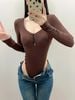 Bodysuit Cổ U Thời Trang 7583