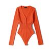 Bodysuit Cổ V Quyến Rũ 7585