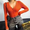 Bodysuit Cổ V Quyến Rũ 7585