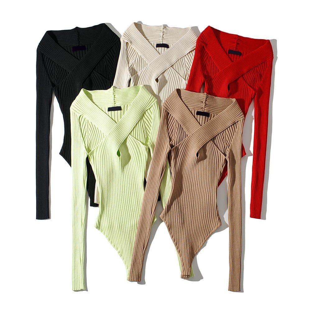Bodysuit Cut Out Thời Trang 7586
