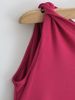 Áo Croptop Nhún Eo Tay Lệch 7599