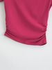 Áo Croptop Nhún Eo Tay Lệch 7599