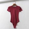 Bodysuit Trơn Nút Bấm 7602