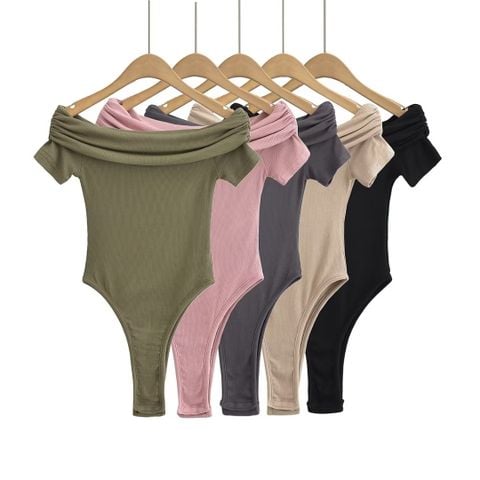  Bodysuit Trễ Vai 7605 