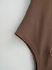 Bodysuit Cổ Tròn Nút Gài 7606