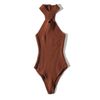 Bodysuit Cổ Yếm Thời Trang 7607