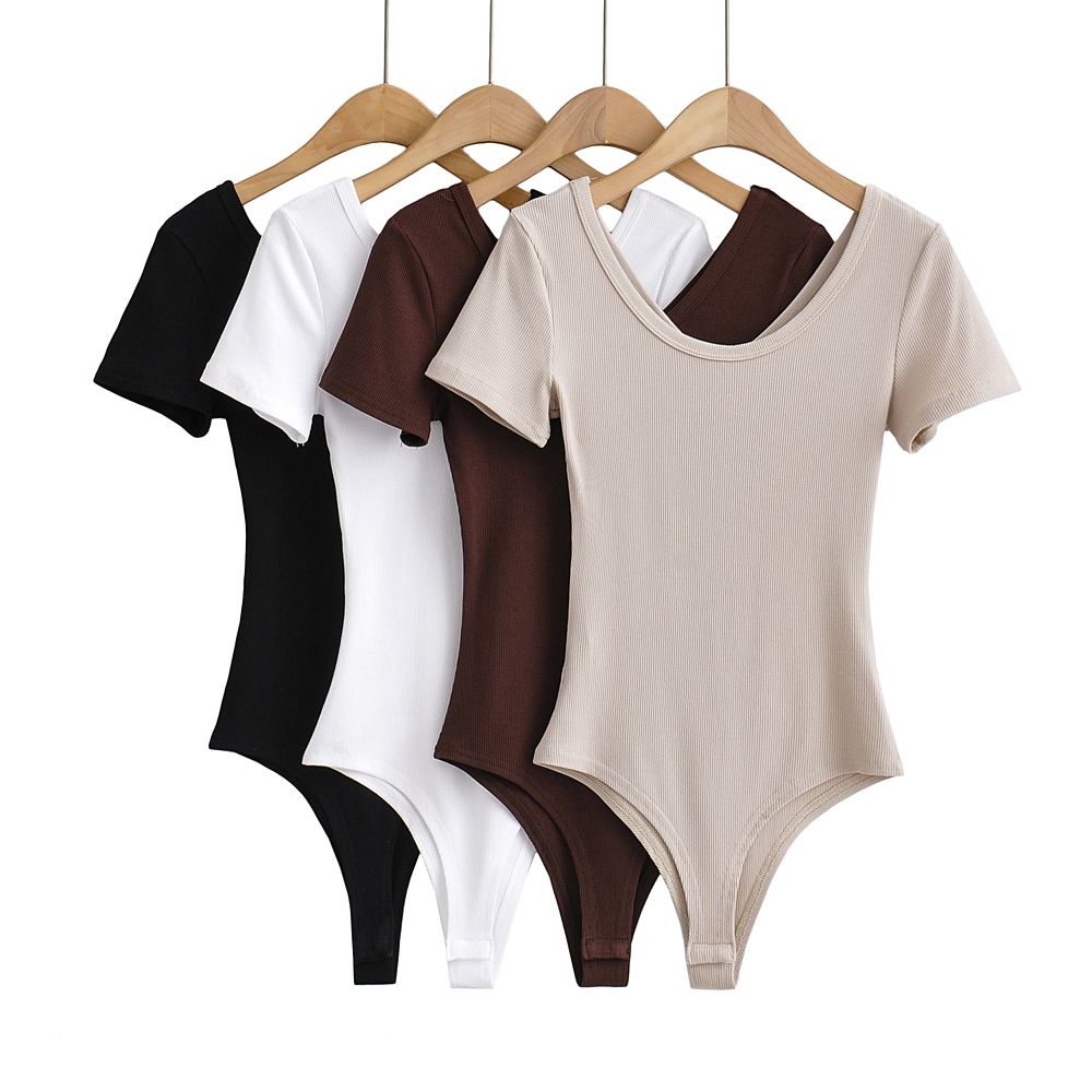 Bodysuit Cổ V Sau 7611