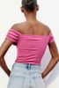 Bodysuit Bẹt Vai Thời Trang 7618