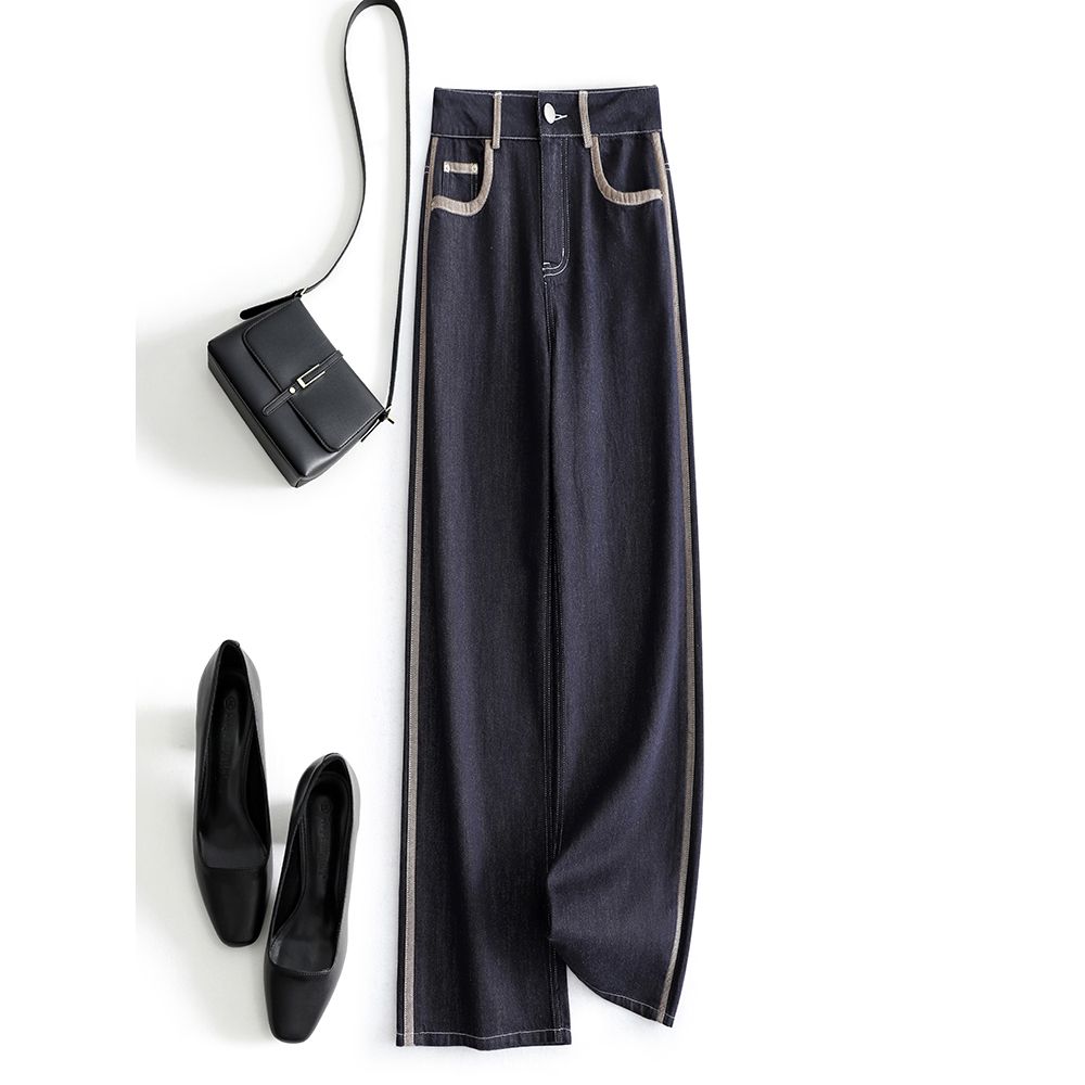 Quần Jean Suông Mềm Cao Cấp 7631