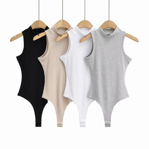  Bodysuit 3 Lỗ Cổ Lọ 7637 