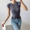 Áo Thun Mềm Tay Liền 7638