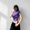Áo Thun Croptop Cổ Cao 7639