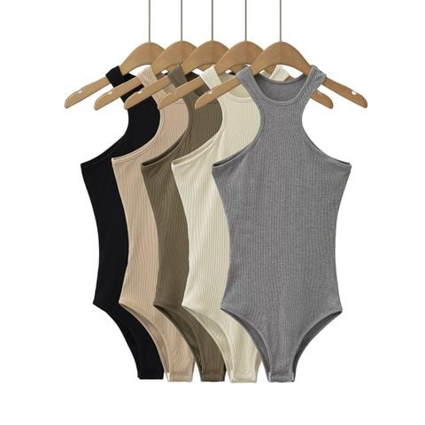  Bodysuit 3 Lỗ Khoét Sâu 7647 