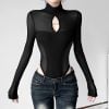 Bodysuit Lưới Cut Out 7675
