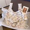 Áo Croptop Len 2 Dây 6938