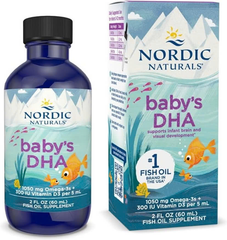 Nordic Naturals Baby's DHA With Vitamin D3 Mỹ 60ml ( mẫu mới)