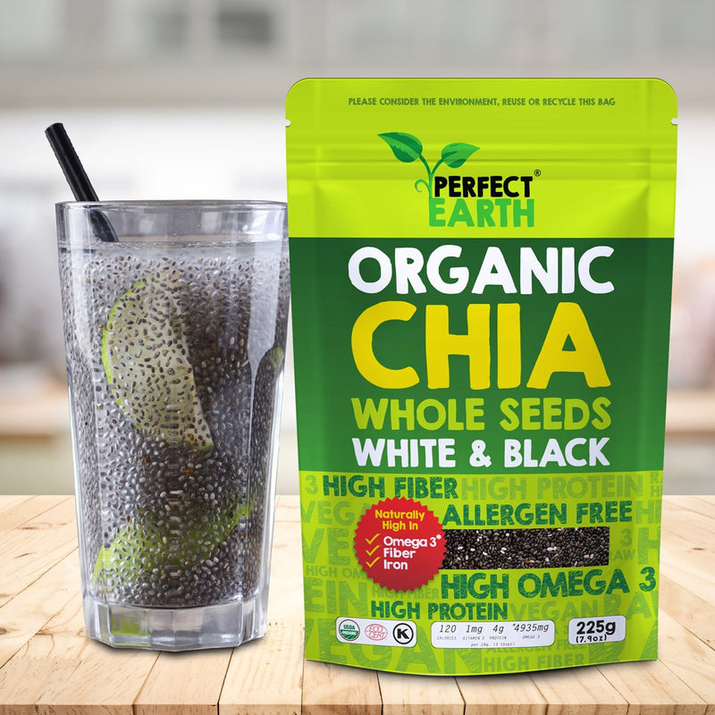 Hạt chia hữu cơ Perfect Earth Thai lan 144gr