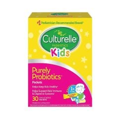 Men Vi Sinh Culturelle Purely Probiotics Kids Packets Hộp 30 Gói