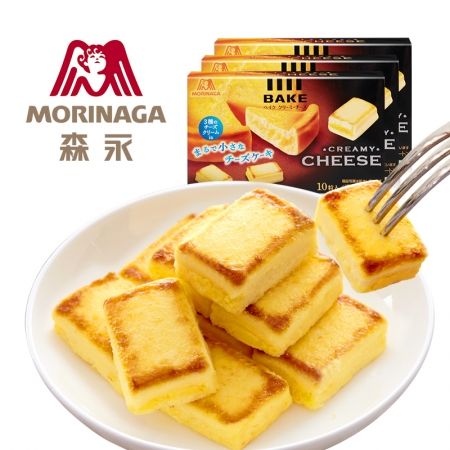 Bánh Phô Mai Nướng Nhật Morinaga Bake Creamy Nhât 3,8gr
