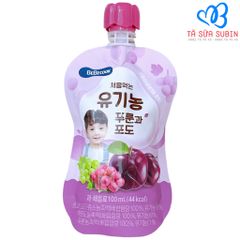 Nước Trái Cây Bebecook Hàn Quốc 100ml Vị Nho, Táo, Xoài