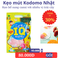 Kẹo mút tăng cường IQ Dha Unimat Riken Nhật 70gr