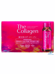 The Collagen Shiseido hộp 10 lọ dạng nước ( mẫu mới) Nhật (50mlx 10 chai)
