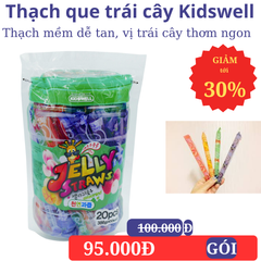 Thạch Que Trái Cây Kidswell Hàn Quốc 20 cây 386g
