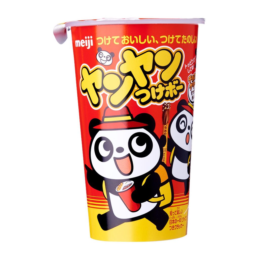 Bánh Que Chấm Socola Cốm Panda Meiji Nhật Bản 48gr