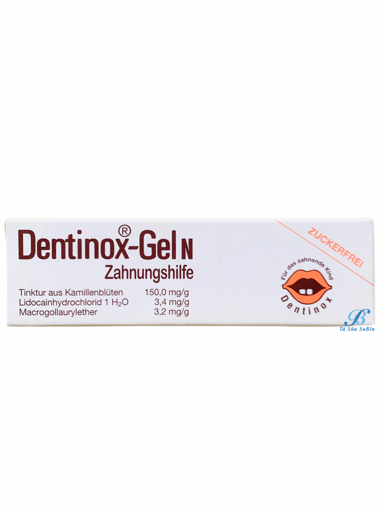 Gel Bôi Giảm Đau Khi Bé Mọc Răng Dentinox Gel N (10gr)