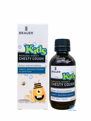 Siro Trị Ho Có Đờm Brauer Kids Chesty Cough Cho Bé Trên 2 Tuổi Úc (100ml)