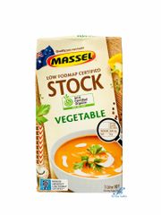 Nước dùng hữu cơ vị rau củ Massel Organic Liquid Stock Vegetable 1L của Úc