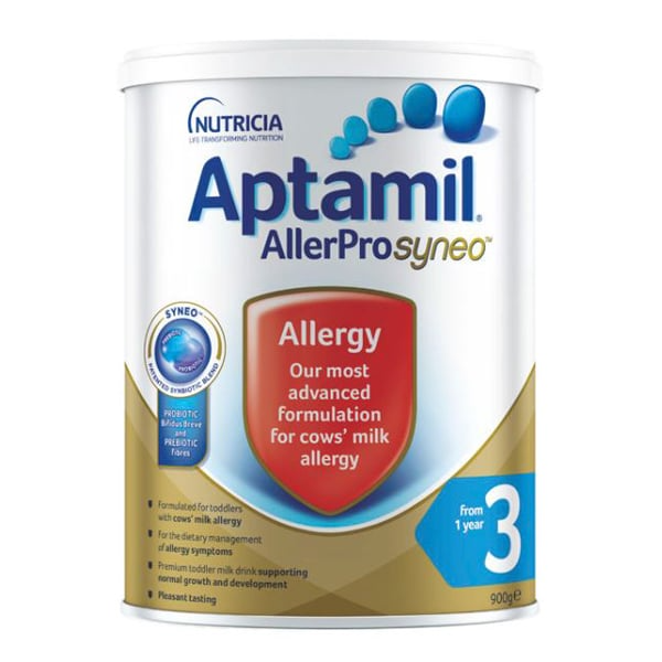 Sữa Aptamil Allerpro Syneo số 3 (900g) dành cho trẻ dị ứng từ 1-3 tuổi ...
