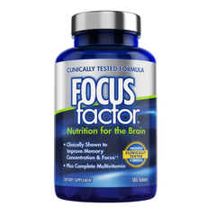 Viên uống bổ não Focus Factor Nutrition For The Brain Mỹ 180 viên