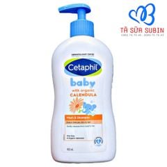 Sữa Tắm Gội Trẻ Em Cetaphil Đức 400ml Hương Hoa Cúc