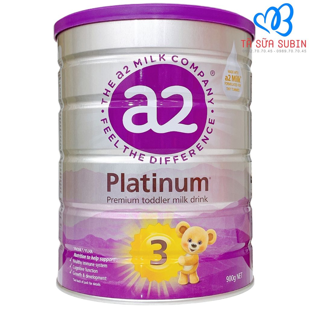 Sữa A2 Platinum Úc Số 3 900gr Cho Bé Từ 1-3 Tuổi