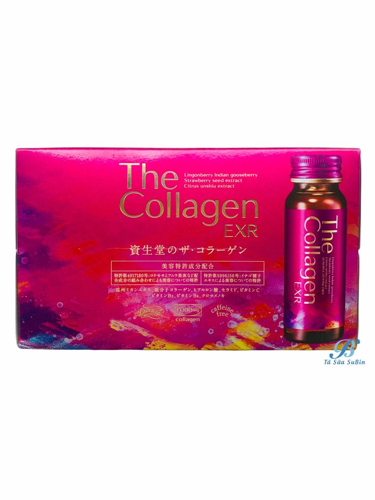 THE COLLAGEN EXR SHISEIDO HỘP 10 LỌ DẠNG NƯỚC NHẬT (50MLX 10 CHAI). ( MẪU MỚI)  Trên 35 tuổi