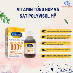 Vitamin Tổng Hợp Cho Bé Enfamil - Polyvisol, Multivitamin With Iron For Infants & Toddlers (50ml)