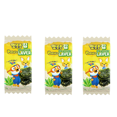 Set 3 gói rong biển ăn liền Pororo 4gr