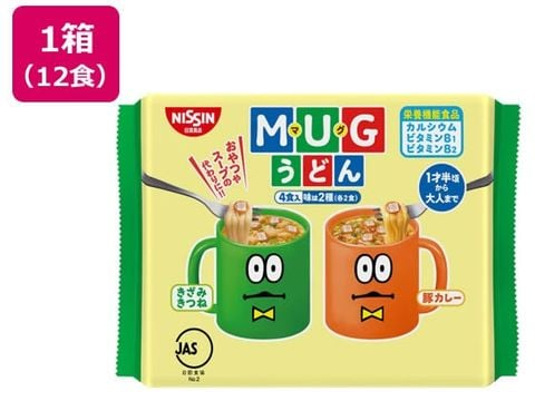 Mì Mug Nissin‎ Nhật Bản ăn dặm (Trắng) cho bé trên 1 tuổi