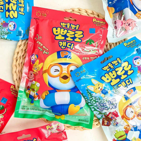 Kẹo Mút Pororo The Little Penguin Condy Hàn Quốc 132gr