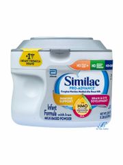 Mẫu mới Sữa Similac Pro Advance HMO Nắp Xám Cho Bé Từ 0-12 Tháng (584gr)