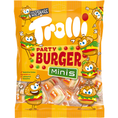 Kẹo Dẻo Burger Mini Trolli Đức (17 Cái)
